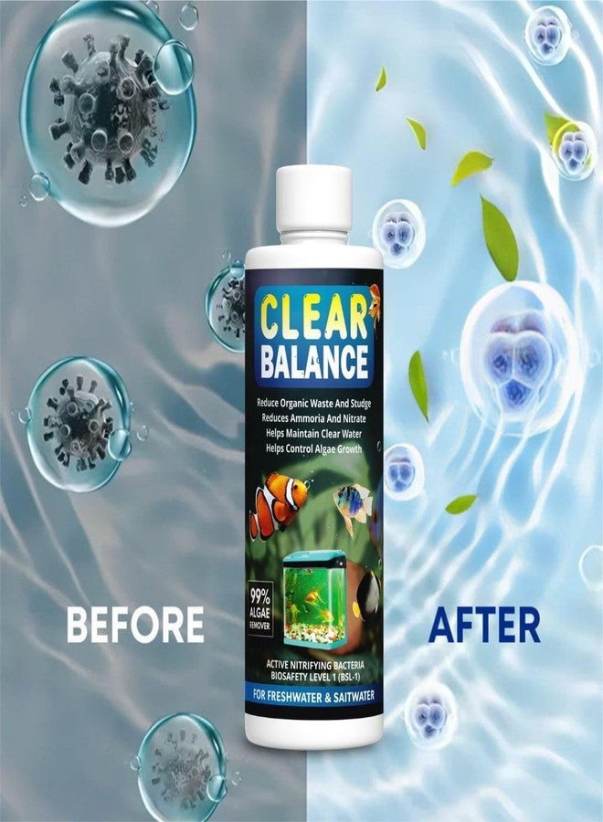 QUICZE Clear Balance Advanced Autometic Aquatic Remedies Aquarium Water Conditioner Combo for Fresh Water and Salt Water- (200ml Pack of 3) - Image 4